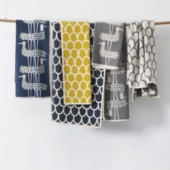 Klippan Yllefabrik Zeevogels Chenille Deken -Home Textielwinkel 23095 02 03 0b06a7c2e7