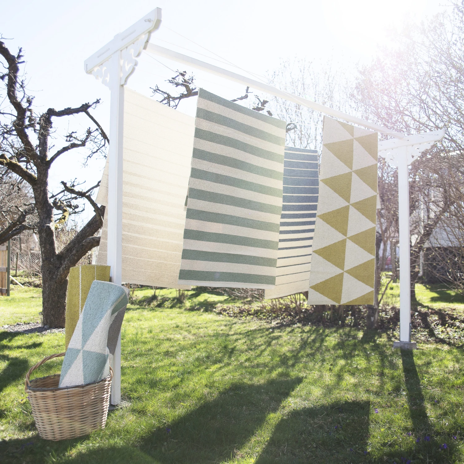 Rime Vloerkleed Mintgroen 3 Rime Vloerkleed Mintgroen - Afbeelding 3