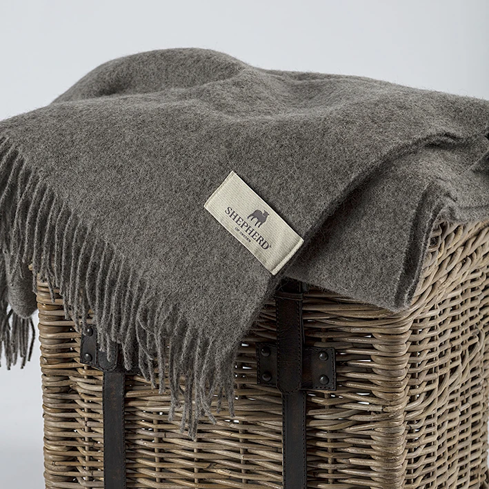 Leia Wollen Plaid 130x200 Cm 4 Leia Wollen Plaid 130x200 Cm - Afbeelding 4