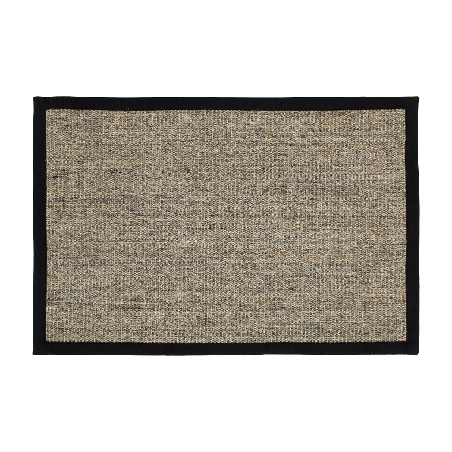 Dixie Sisal Deurmat Natuur-zwart 1 Dixie Sisal Deurmat Natuur-zwart