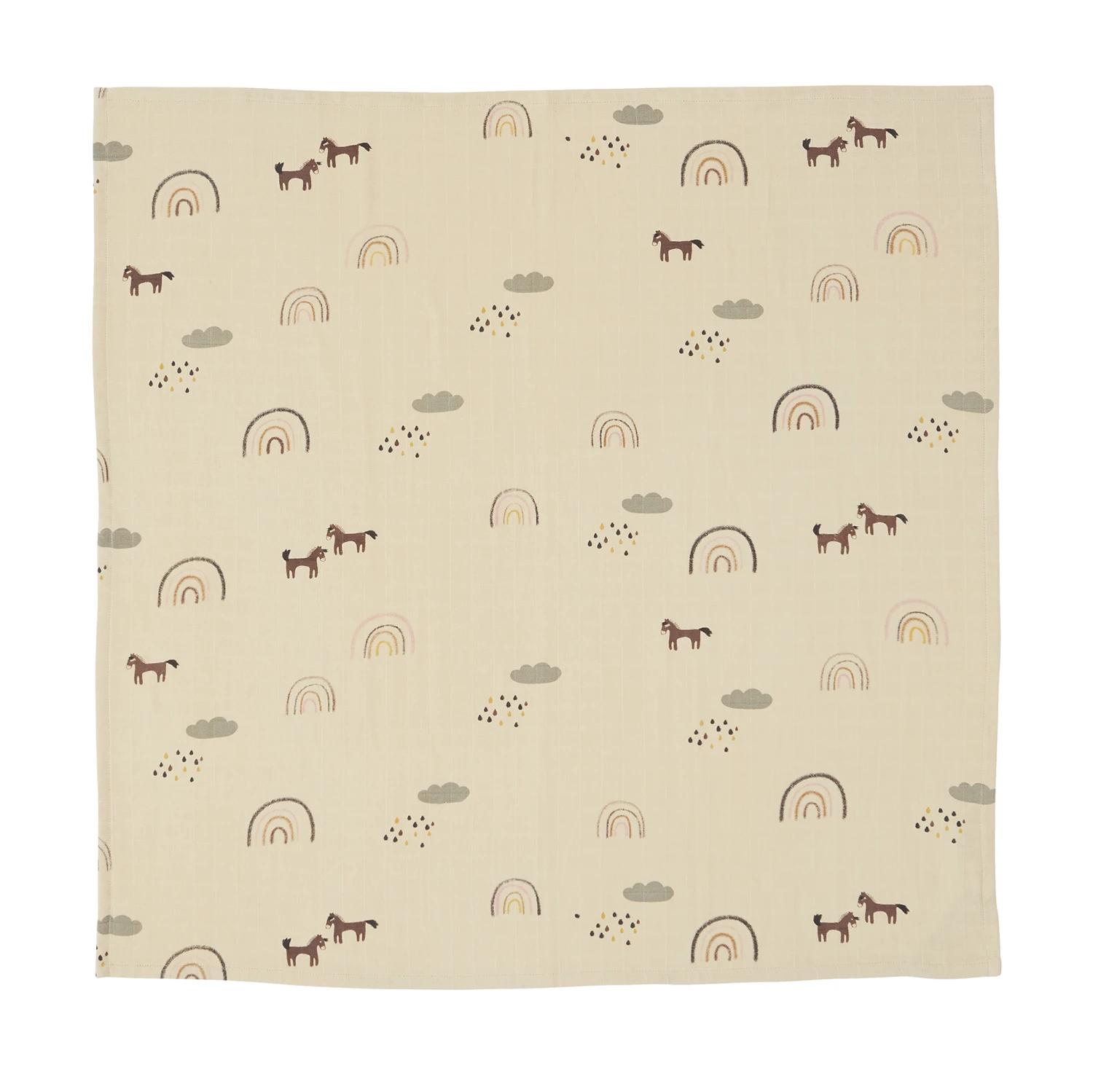 OYOY Mini Muslin Square Handdoek/deken 3-pack 6 OYOY Mini Muslin Square Handdoek/deken 3-pack - Afbeelding 6