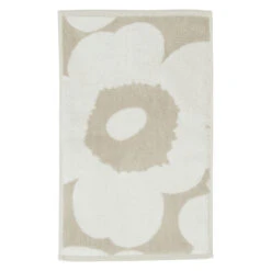 Marimekko Unikko Handdoek Beige-wit
