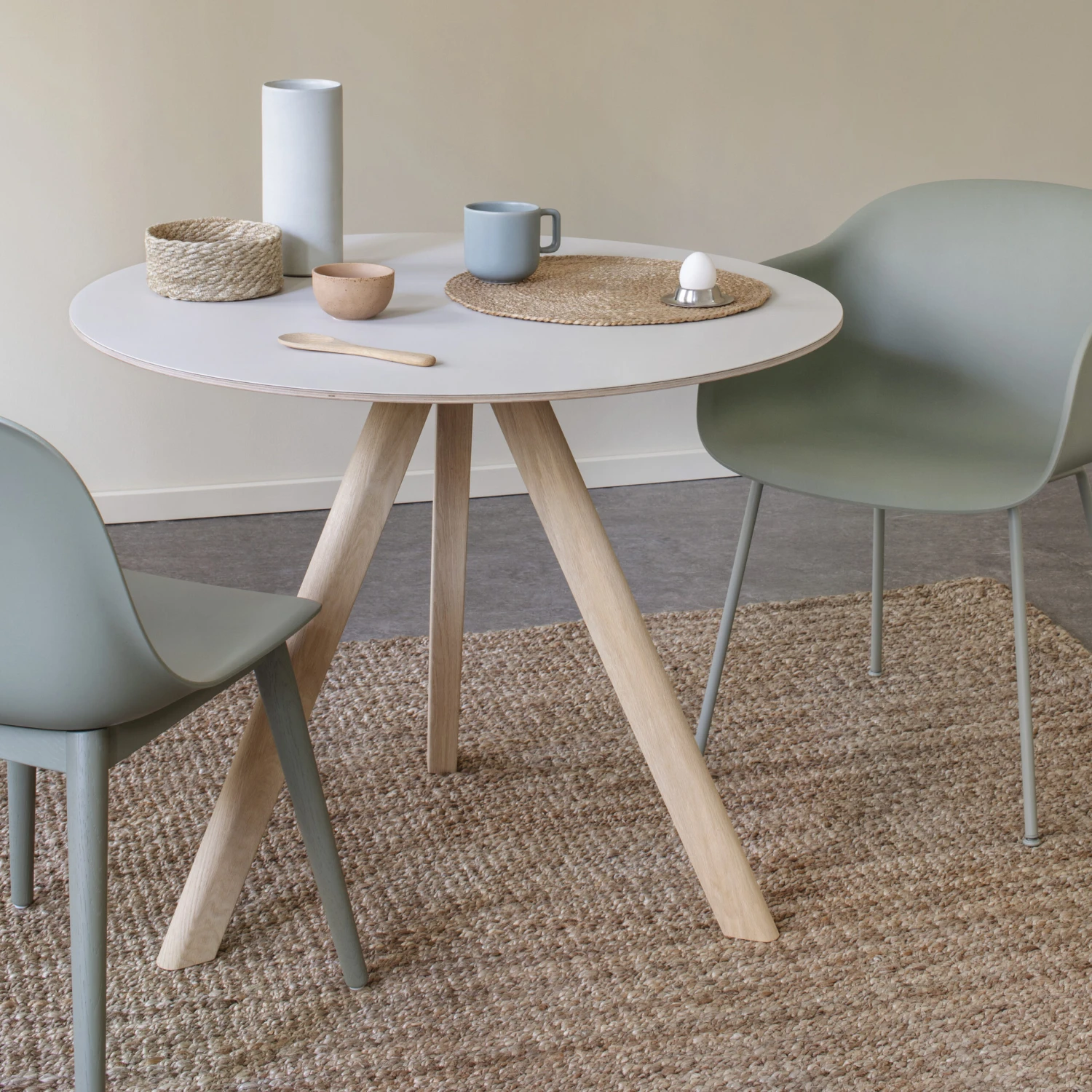 Dixie Freja Vloerkleed Natuur 4 Dixie Freja Vloerkleed Natuur - Afbeelding 4