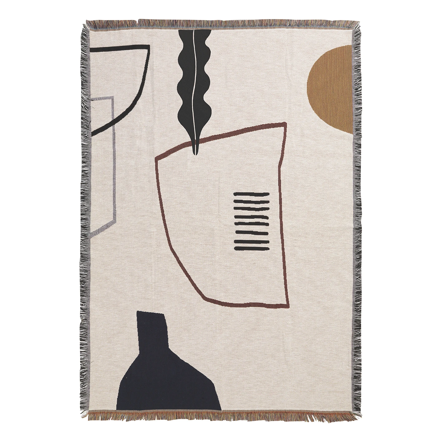 Ferm LIVING Mirage Plaid 120x170 Cm 1 Ferm LIVING Mirage Plaid 120x170 Cm