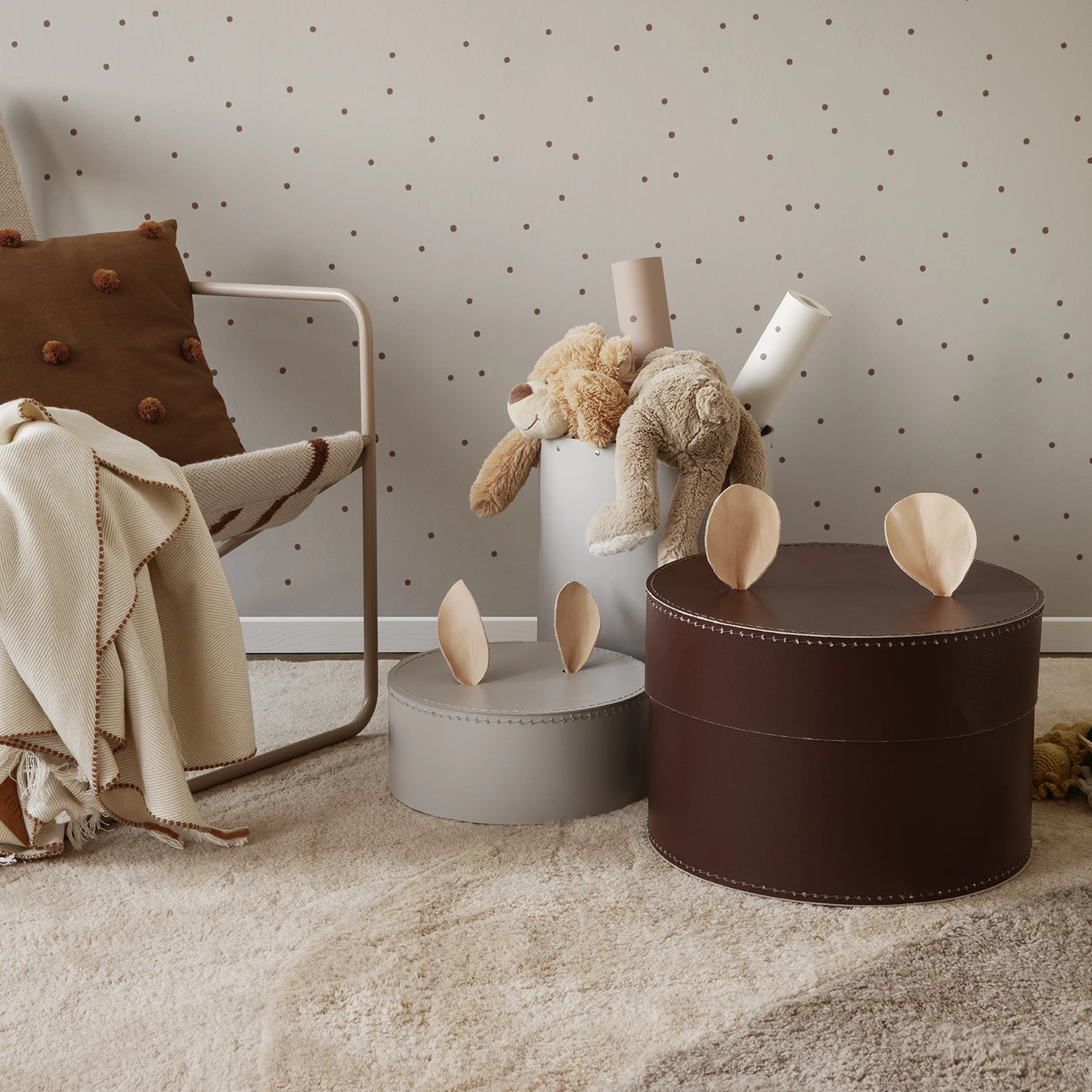 Ferm LIVING View Vloerkleed 140x180 Cm 5 Ferm LIVING View Vloerkleed 140x180 Cm - Afbeelding 5