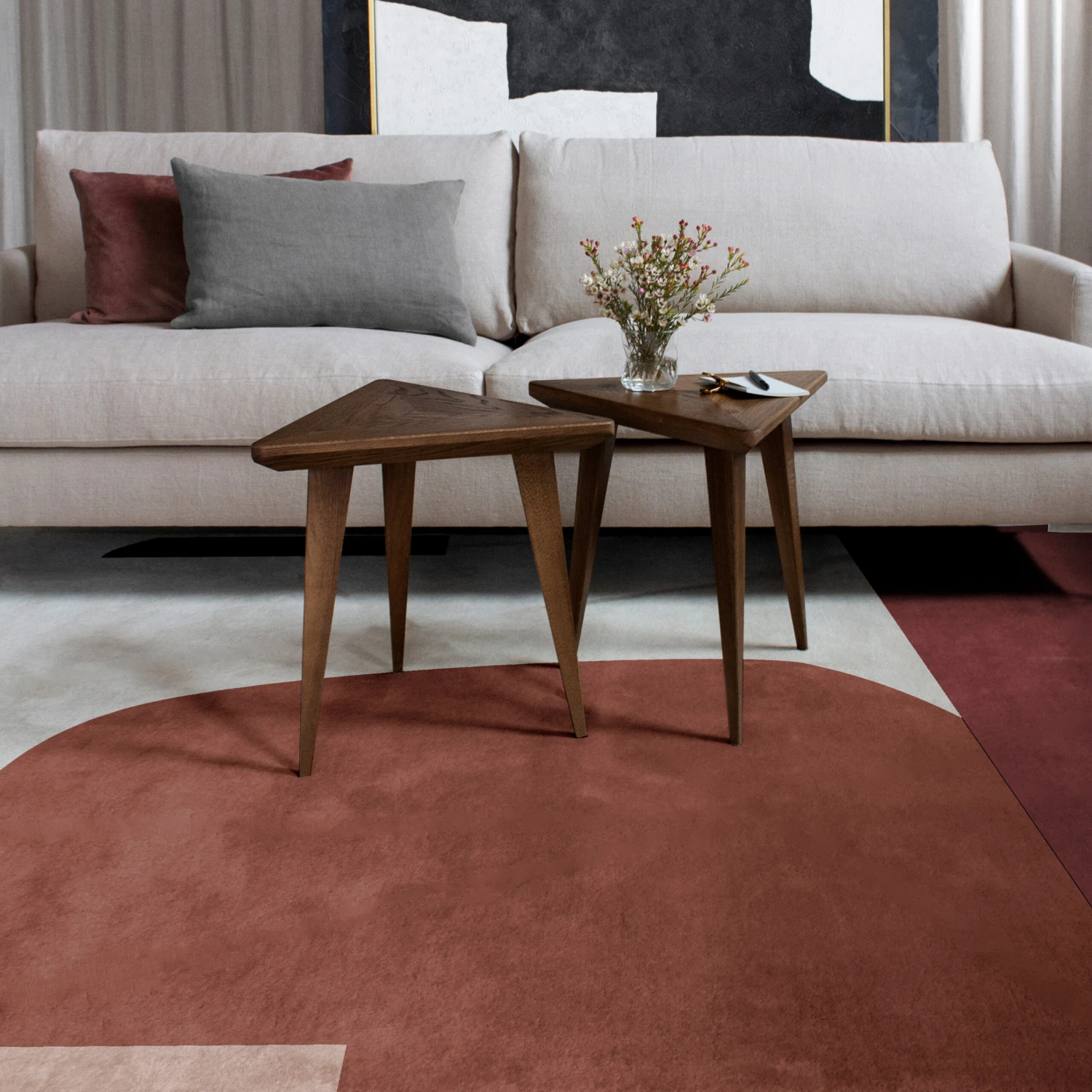 Cloudberry Wollen Vloerkleed 2 Cloudberry Wollen Vloerkleed - Afbeelding 2