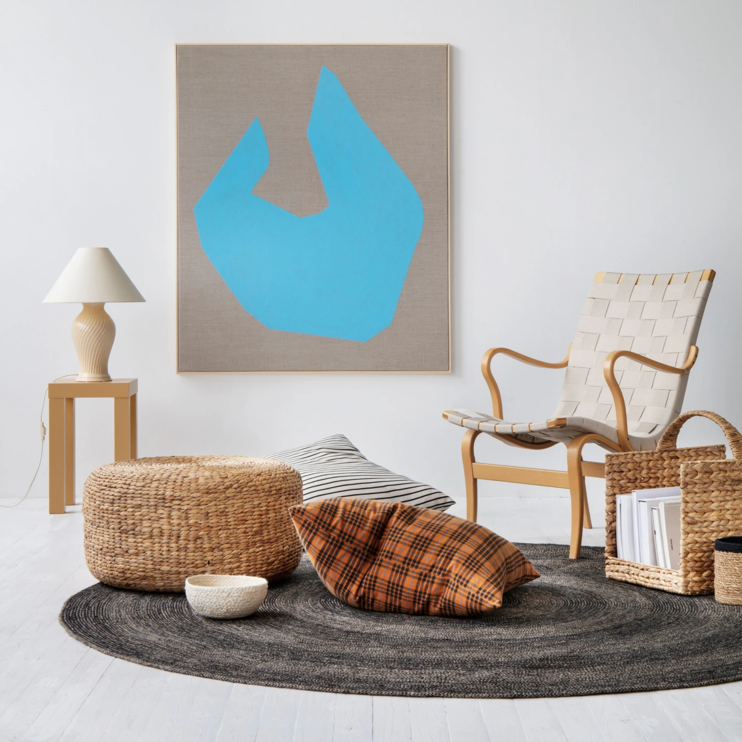 Dixie Ella Jute Vloerkleed Ø150 Cm 2 Dixie Ella Jute Vloerkleed Ø150 Cm - Afbeelding 2