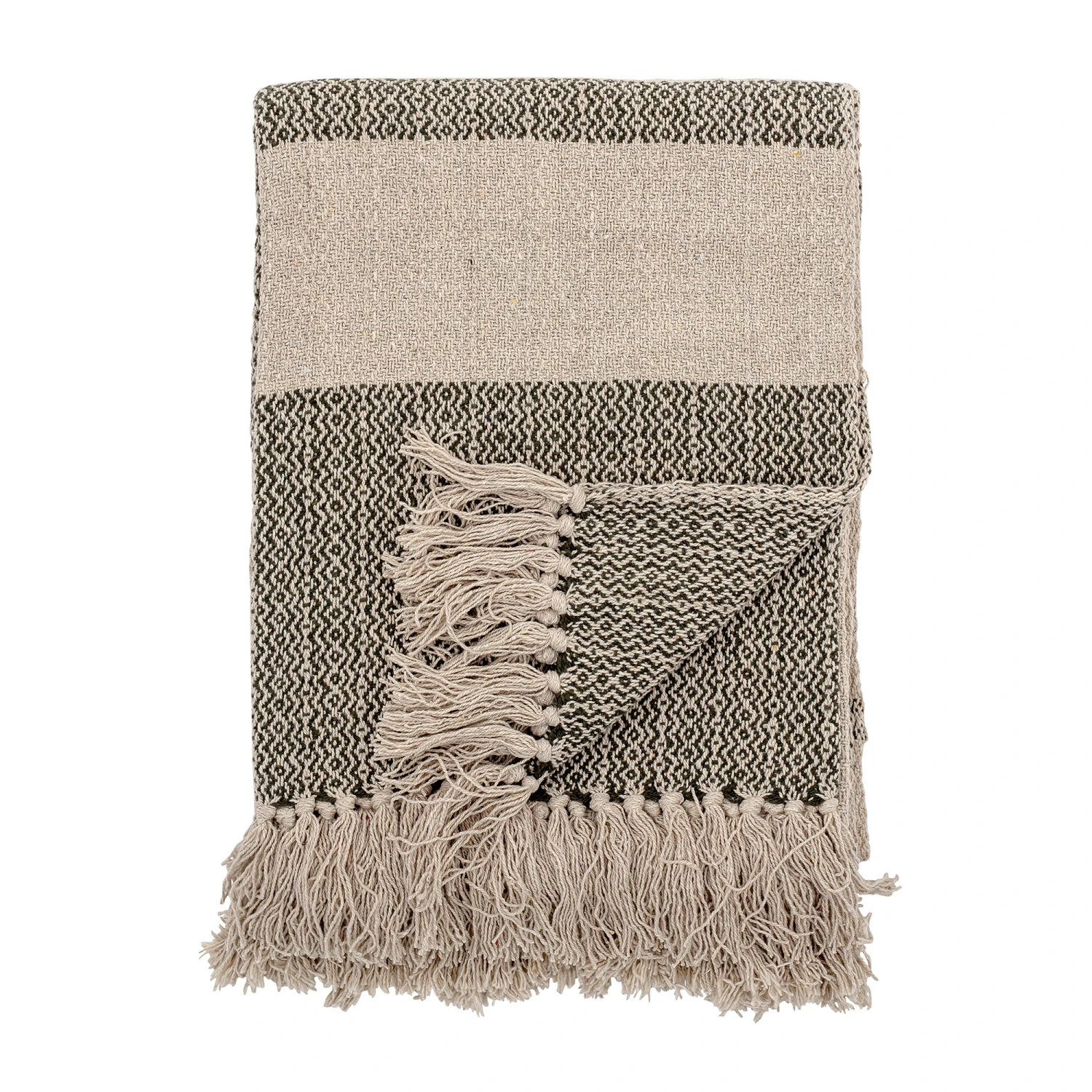 Bloomingville Plaid Gestreept 130x160 Cm 1 Bloomingville Plaid Gestreept 130x160 Cm