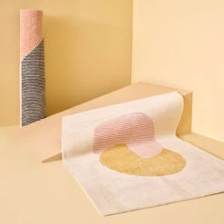 Stripes Wollen Vloerkleed Roze -Home Textielwinkel 46369 01 03 85479fabb2