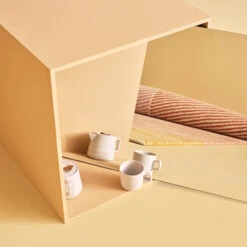 Rectangles Wollen Vloerkleed Roze 9 Rectangles Wollen Vloerkleed Roze -Home Textielwinkel 46375 02 03 7a6376724d