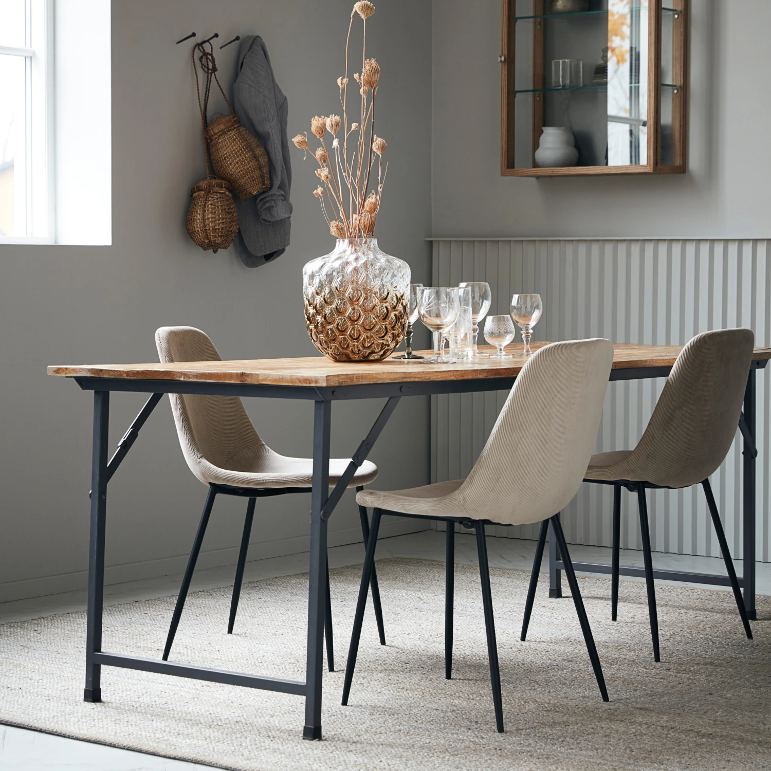 House Doctor Hempi Vloerkleed 250x250 Cm 2 House Doctor Hempi Vloerkleed 250x250 Cm - Afbeelding 2