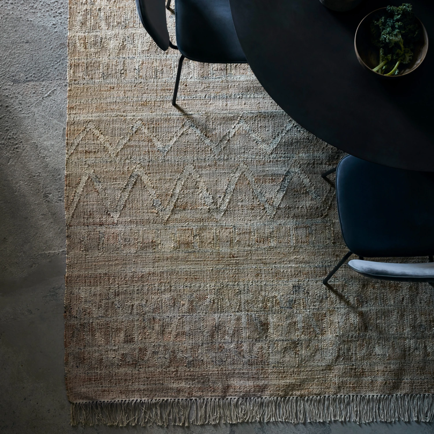 House Doctor Shriv Vloerkleed 250x250 Cm 4 House Doctor Shriv Vloerkleed 250x250 Cm - Afbeelding 4