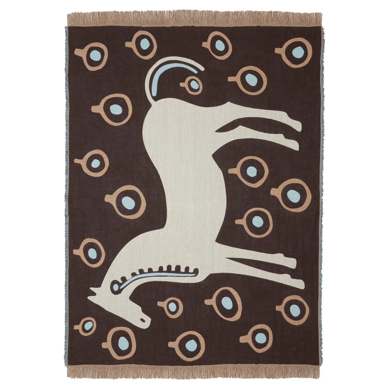 Marimekko Musta Tamma Plaid 130x180 Cm 3 Marimekko Musta Tamma Plaid 130x180 Cm - Afbeelding 3