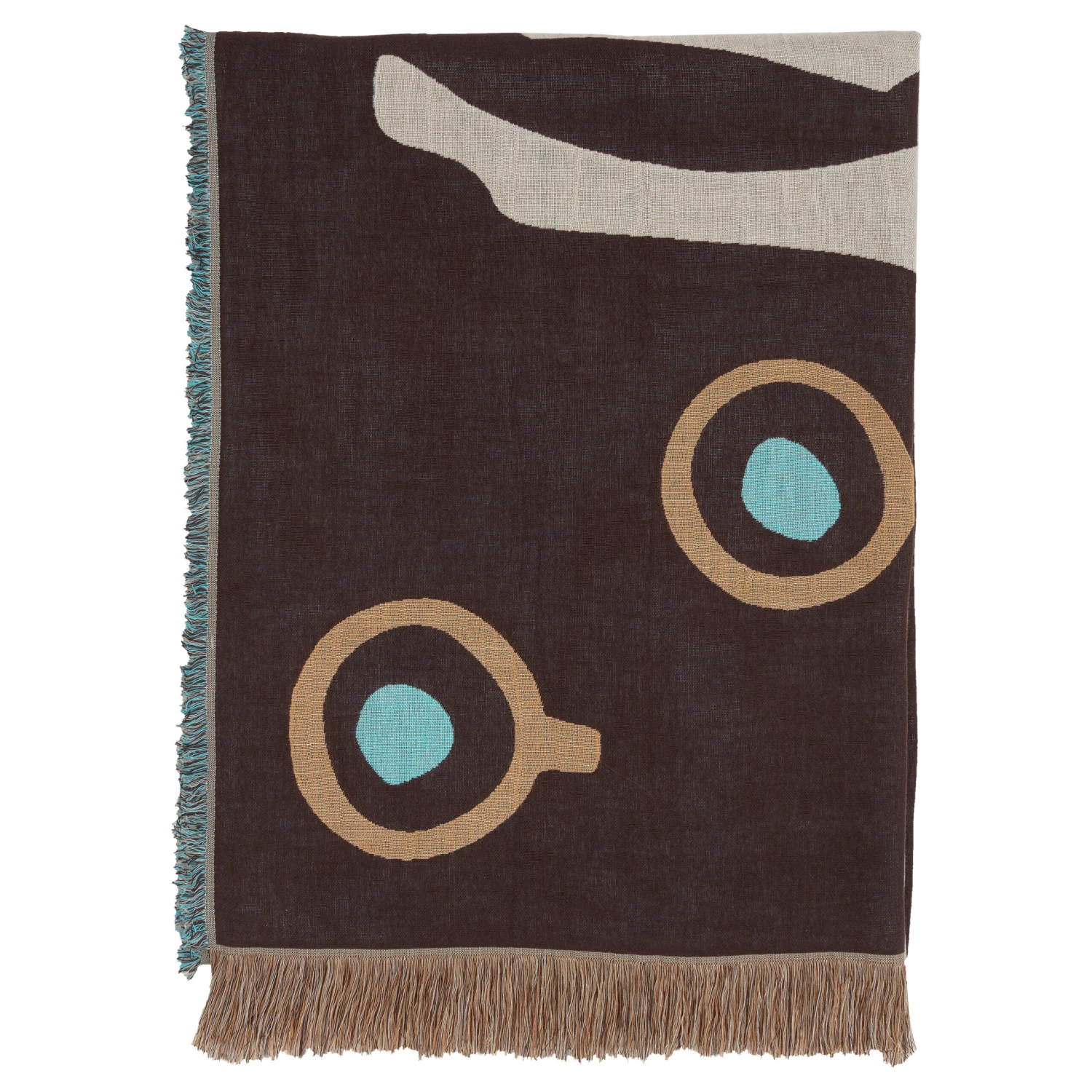 Marimekko Musta Tamma Plaid 130x180 Cm 2 Marimekko Musta Tamma Plaid 130x180 Cm - Afbeelding 2