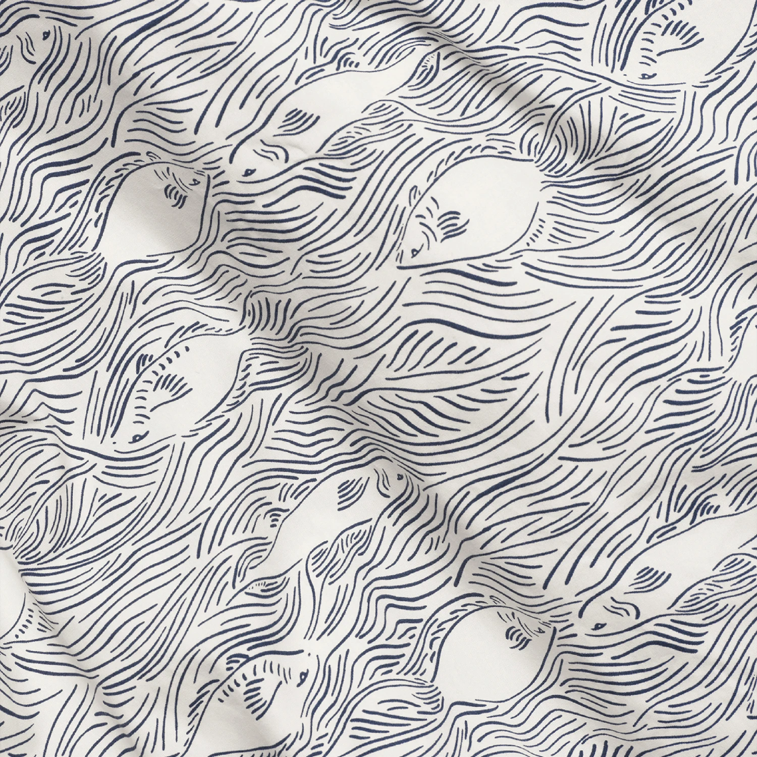 Ferm LIVING Stream Dekbedovertrek 100x140 Cm 2 Ferm LIVING Stream Dekbedovertrek 100x140 Cm - Afbeelding 2