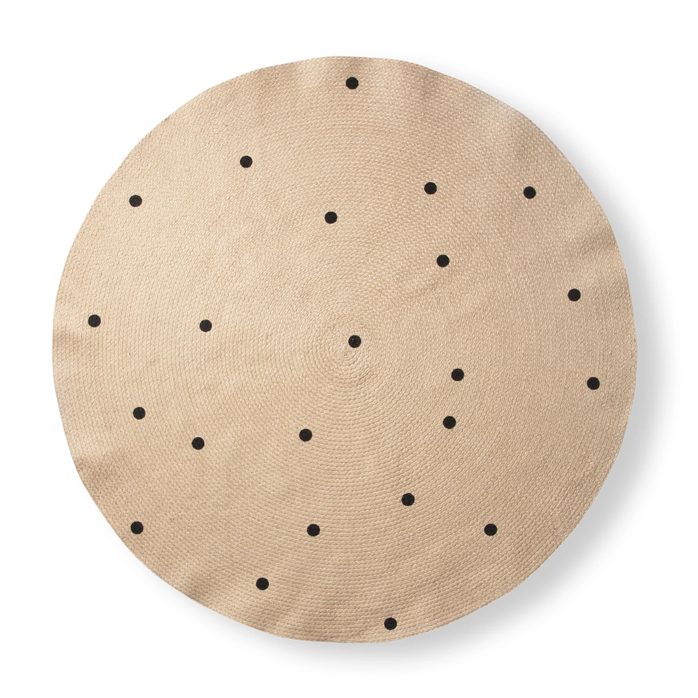 Ferm LIVING Vloerkleed Rond Ø130 Cm 1 Ferm LIVING Vloerkleed Rond Ø130 Cm