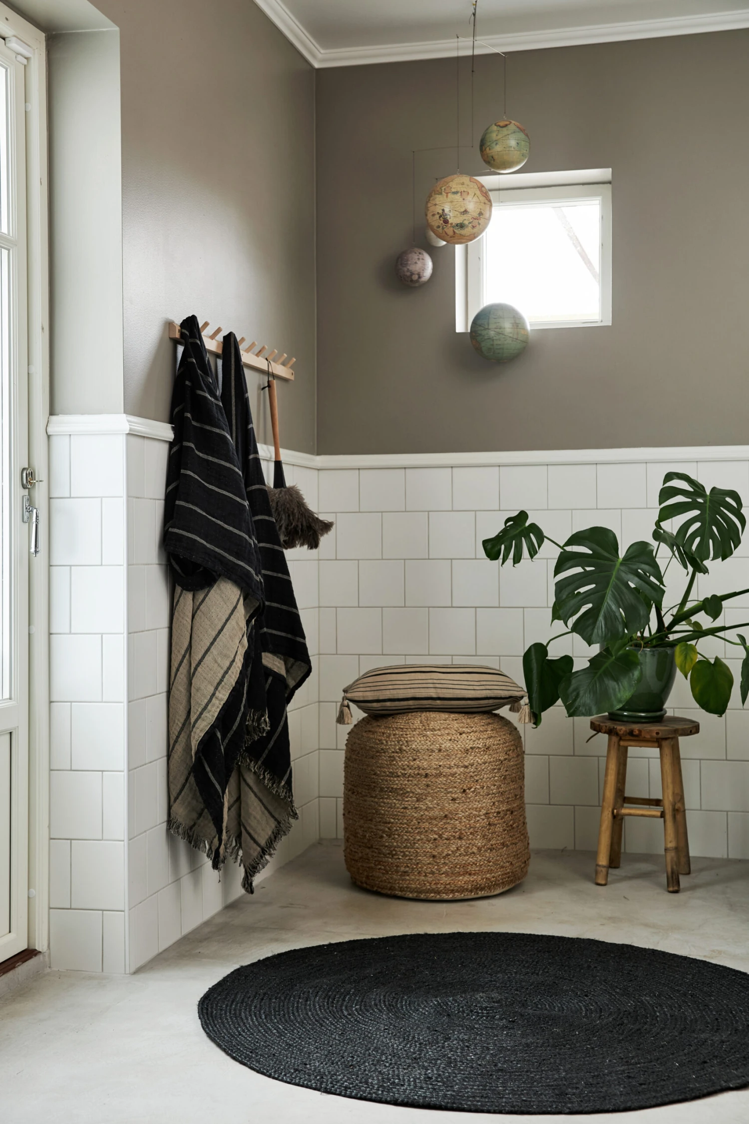 Merida Jute Vloerkleed Rond 2 Merida Jute Vloerkleed Rond - Afbeelding 2