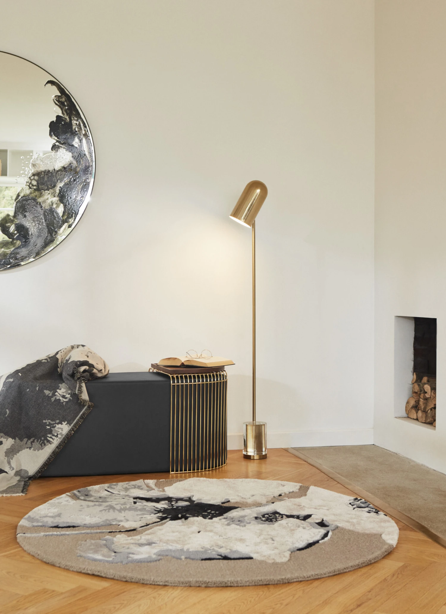 AYTM Floreo Vloerkleed Ø200 Cm 2 AYTM Floreo Vloerkleed Ø200 Cm - Afbeelding 2