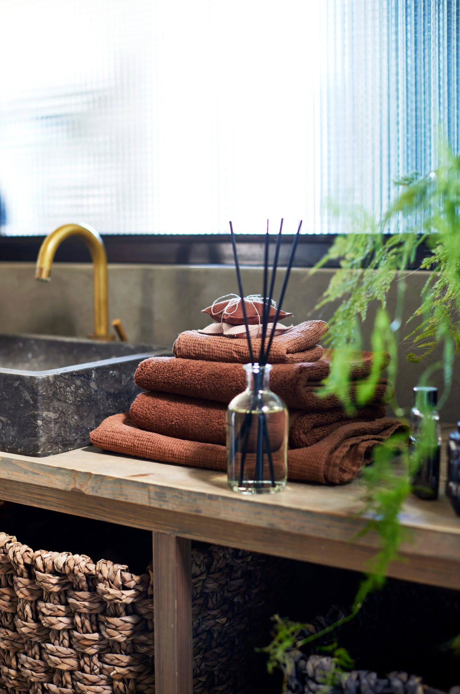 Maxime Ecologische Handdoek Rustique 3 Maxime Ecologische Handdoek Rustique - Afbeelding 3