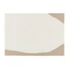 Flow Kelim Vloerkleed Wit-beige