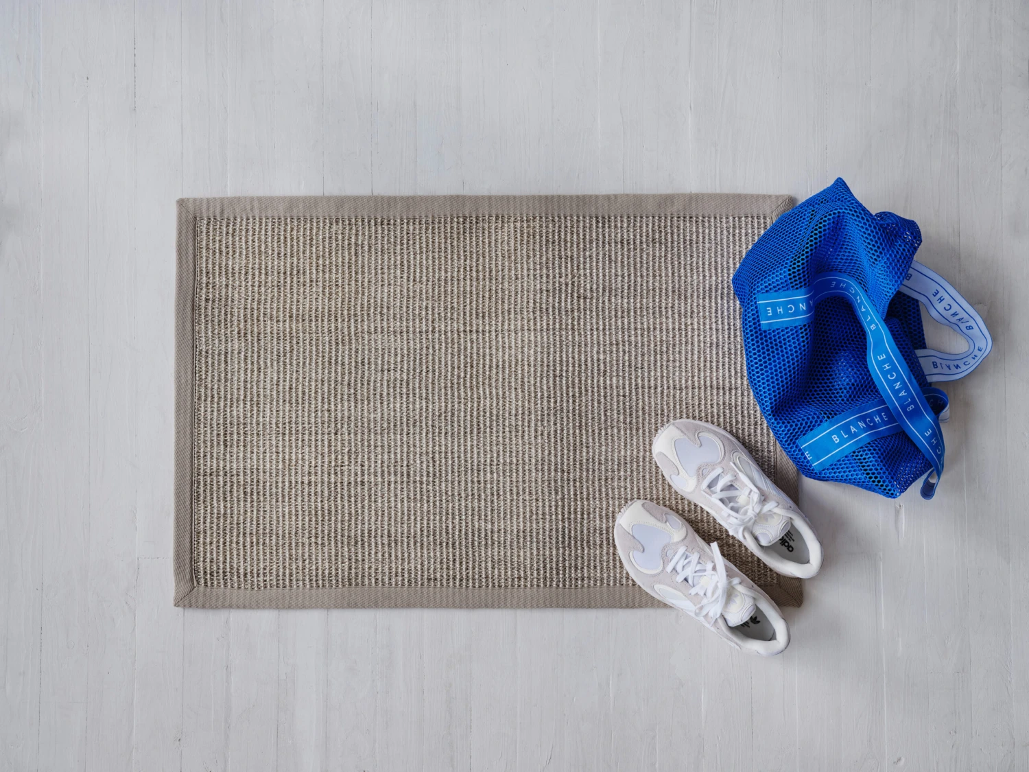 Dixie Sisal Deurmat Grijs 2 Dixie Sisal Deurmat Grijs - Afbeelding 2