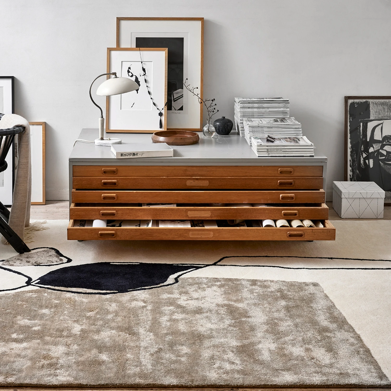 Classic Collection Abstract Vloerkleed 200x300 Cm 3 Classic Collection Abstract Vloerkleed 200x300 Cm - Afbeelding 3