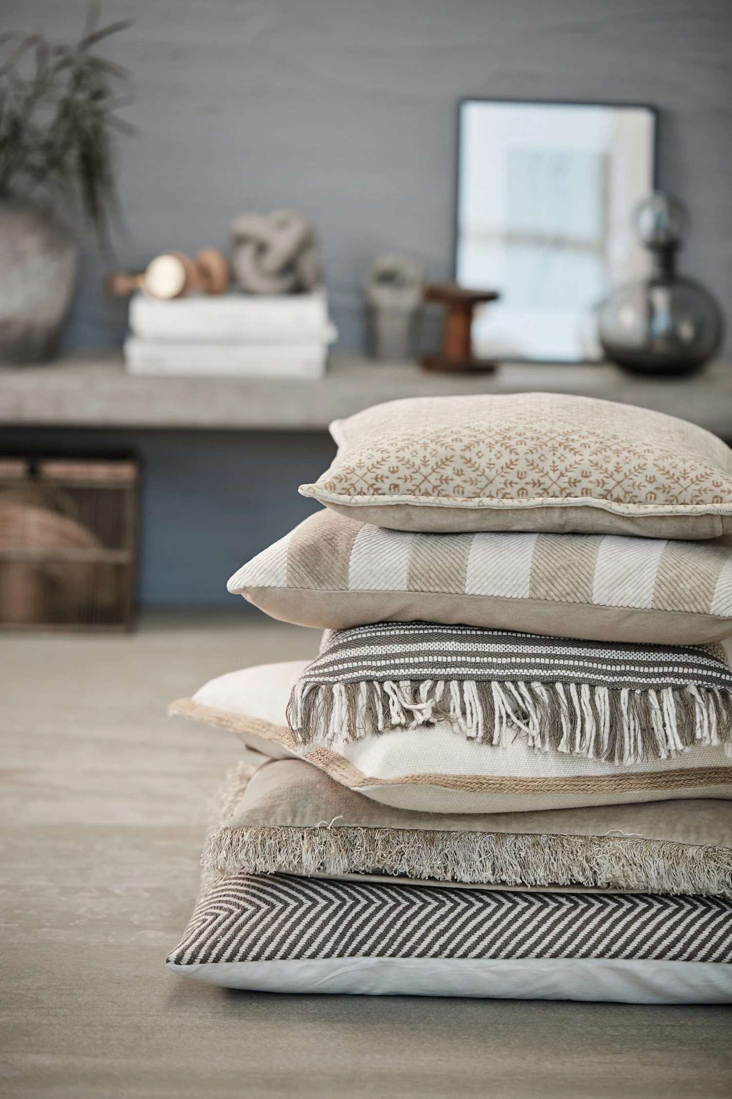 Frida Kussen Light-beige 2 Frida Kussen Light-beige - Afbeelding 2