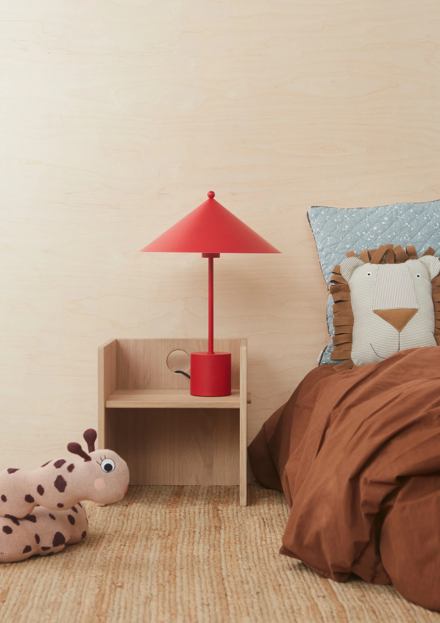 OYOY Denim Dierenkussen 2 OYOY Denim Dierenkussen - Afbeelding 2