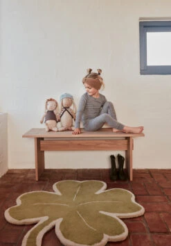 OYOY Lucky Clover Vloerkleed 95x95 Cm -Home Textielwinkel 506820 01 4 EnvironmentImage b3a6a663ba