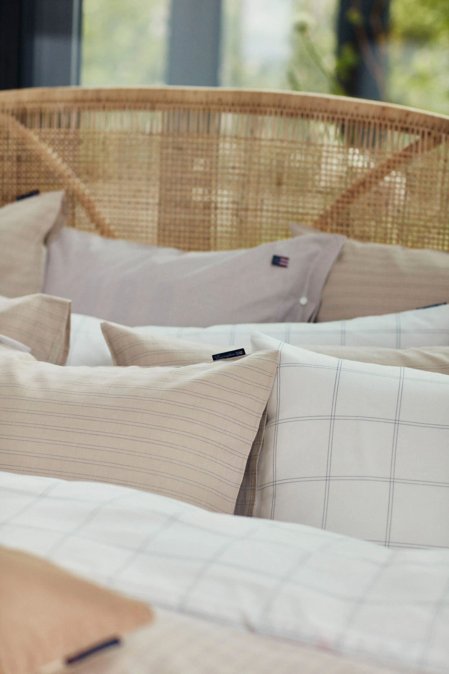 Lexington Checked Kussensloop Katoen-lyocell 50x60 Cm 4 Lexington Checked Kussensloop Katoen-lyocell 50x60 Cm - Afbeelding 4