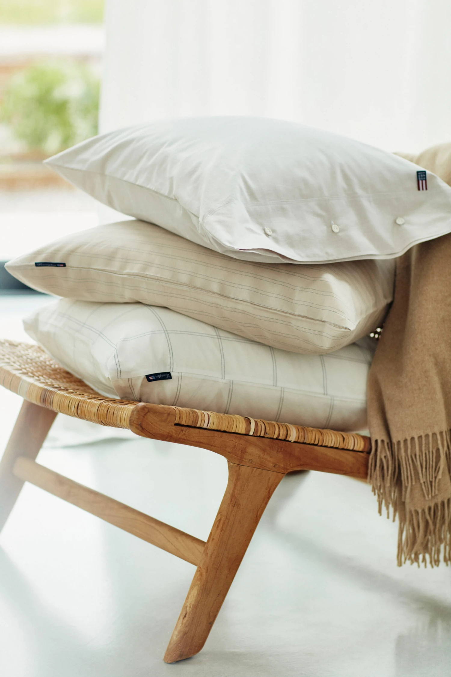 Lexington Checked Kussensloop Katoen-lyocell 50x60 Cm 6 Lexington Checked Kussensloop Katoen-lyocell 50x60 Cm - Afbeelding 6