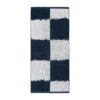 Marimekko Ostjakki Handdoek Dark Blue-off White