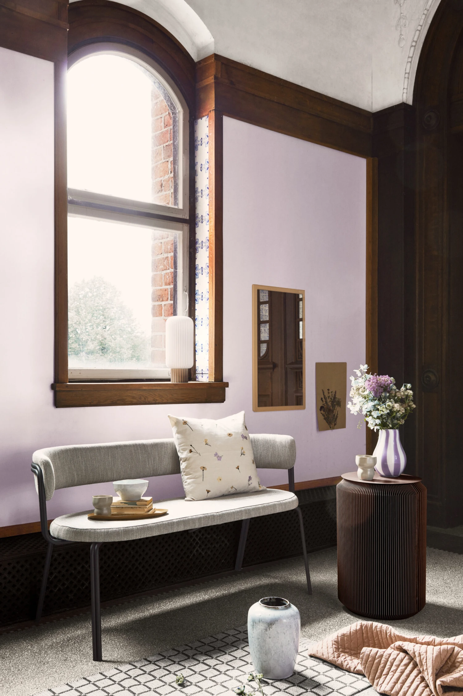 Broste Copenhagen Flora Kussenhoes 50x50 Cm 2 Broste Copenhagen Flora Kussenhoes 50x50 Cm - Afbeelding 2