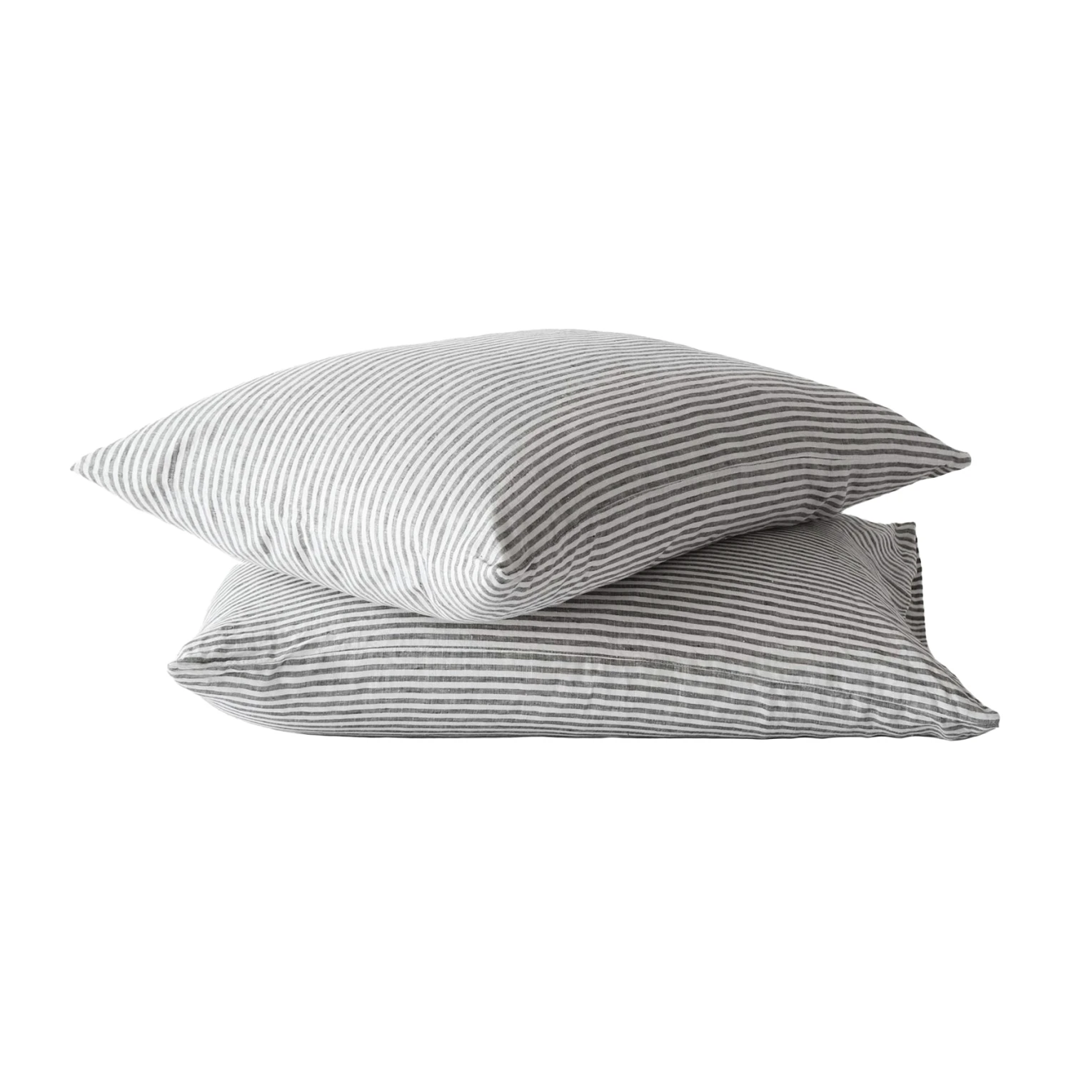 Stonewashed Linen Kussensloop 50x70 Cm 2-pack 1 Stonewashed Linen Kussensloop 50x70 Cm 2-pack
