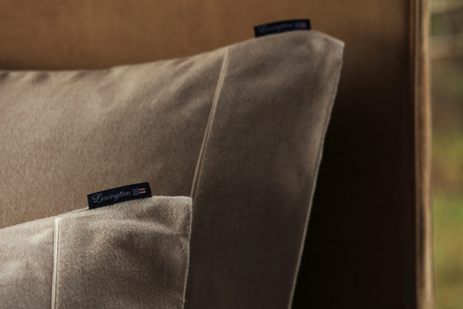 Lexington Herringbone Flannel Kussensloop 50x60 Cm 6 Lexington Herringbone Flannel Kussensloop 50x60 Cm - Afbeelding 6