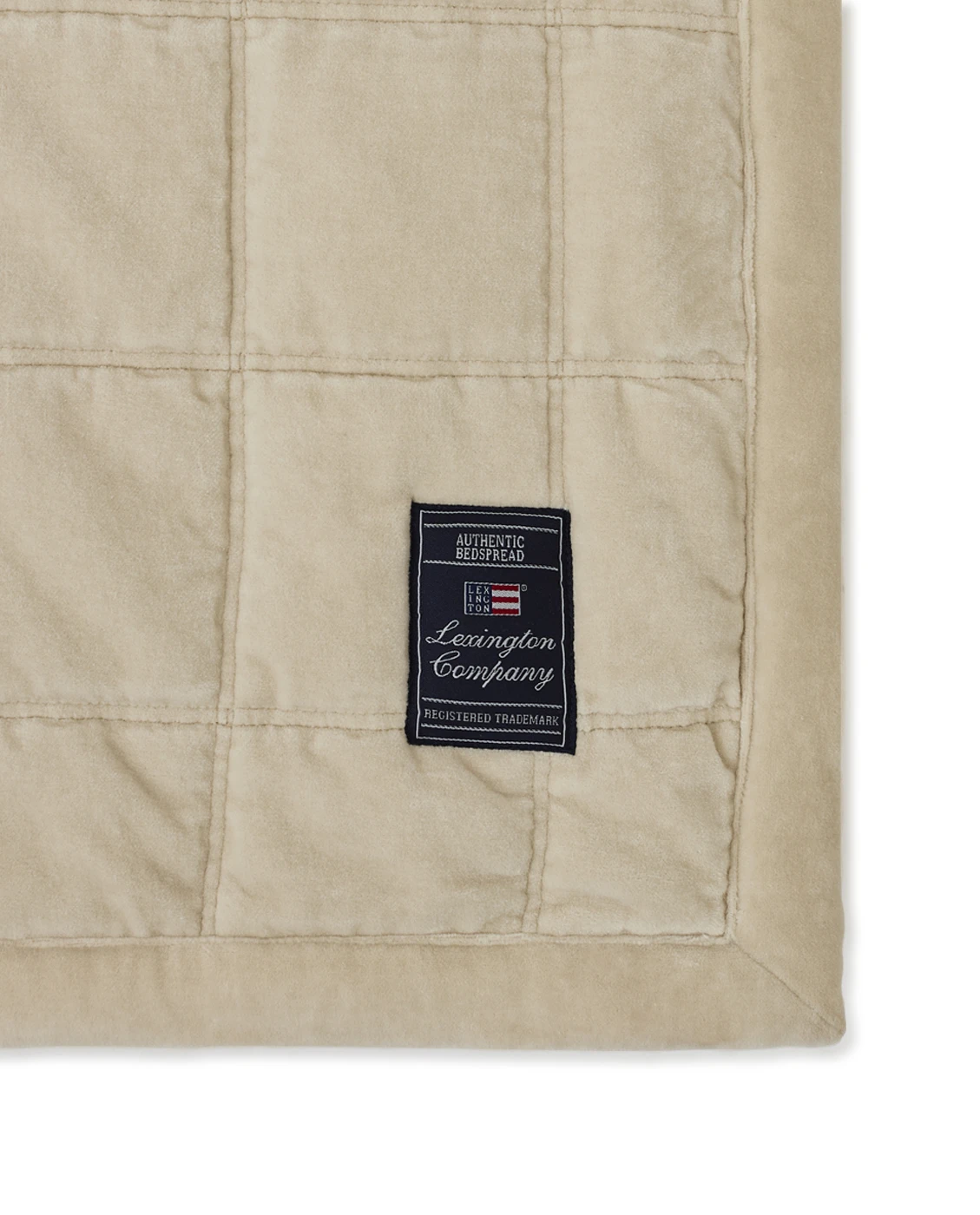 Lexington Cotton Velvet Quilted Sprei 160x240 Cm 3 Lexington Cotton Velvet Quilted Sprei 160x240 Cm - Afbeelding 3