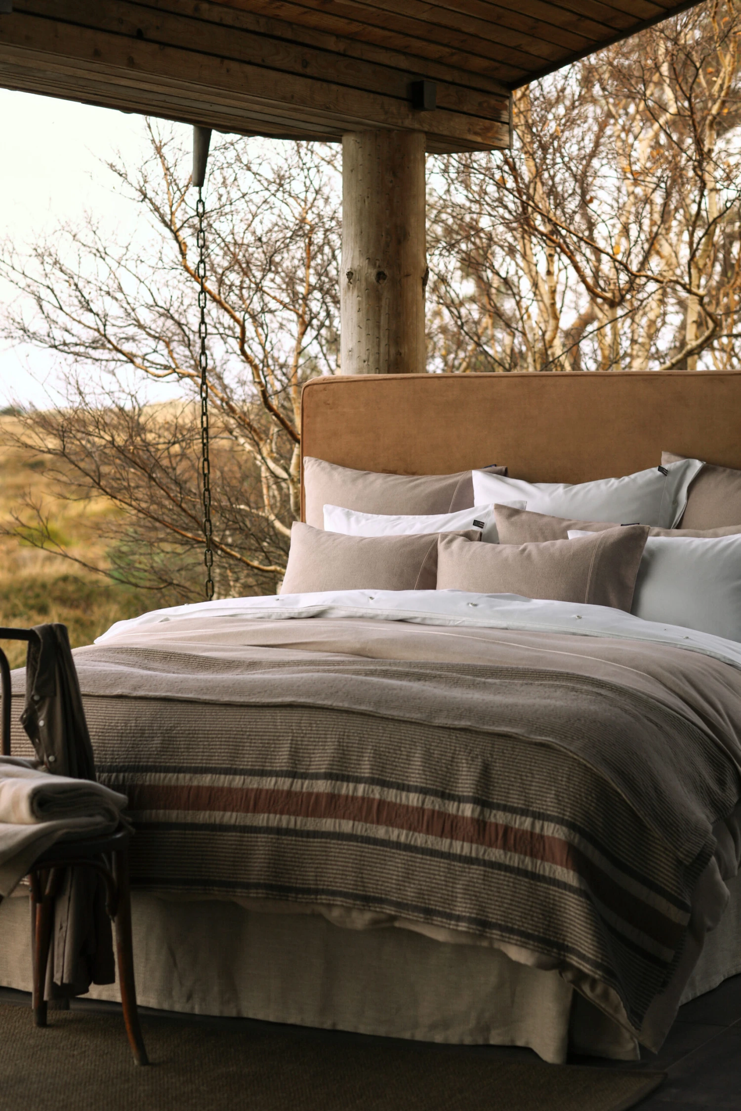 Lexington Side Striped Soft Quilted Sprei 240x260 Cm 4 Lexington Side Striped Soft Quilted Sprei 240x260 Cm - Afbeelding 4