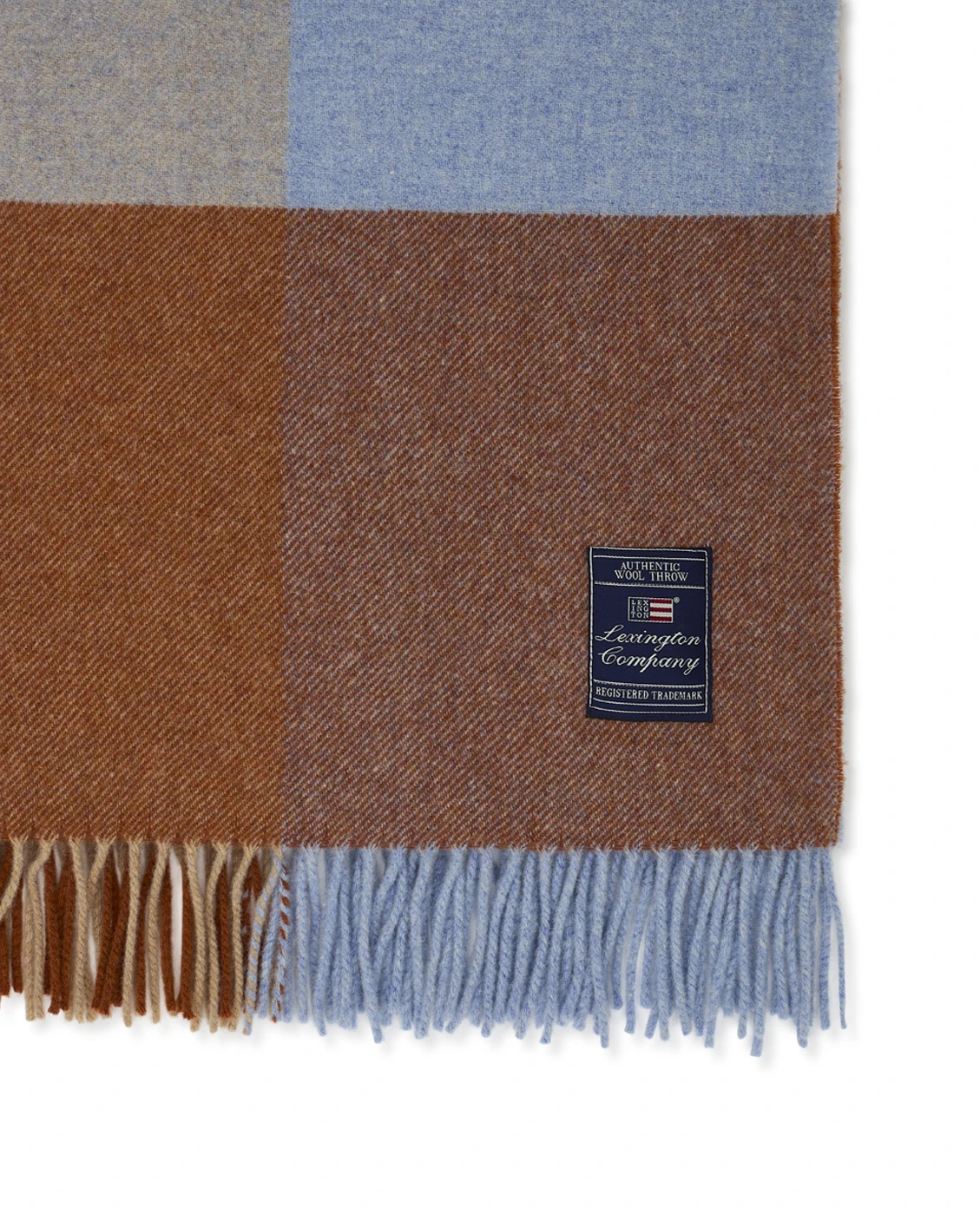 Lexington Checked Recycled Wool Plaid 130x170 Cm 3 Lexington Checked Recycled Wool Plaid 130x170 Cm - Afbeelding 3