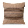 Lexington Deco Striped Cotton Canvas Kussenhoes 50x50 Cm