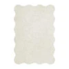 Scallop Wollen Vloerkleed 250x350 Cm