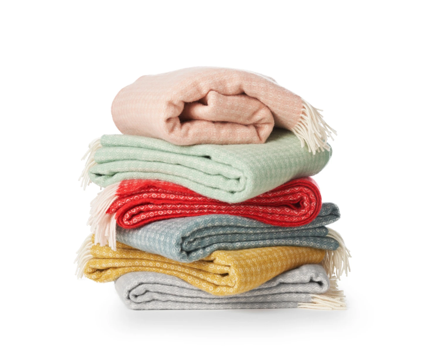 Klippan Yllefabrik Loop Wollen Plaid 130x200 Cm 2 Klippan Yllefabrik Loop Wollen Plaid 130x200 Cm - Afbeelding 2