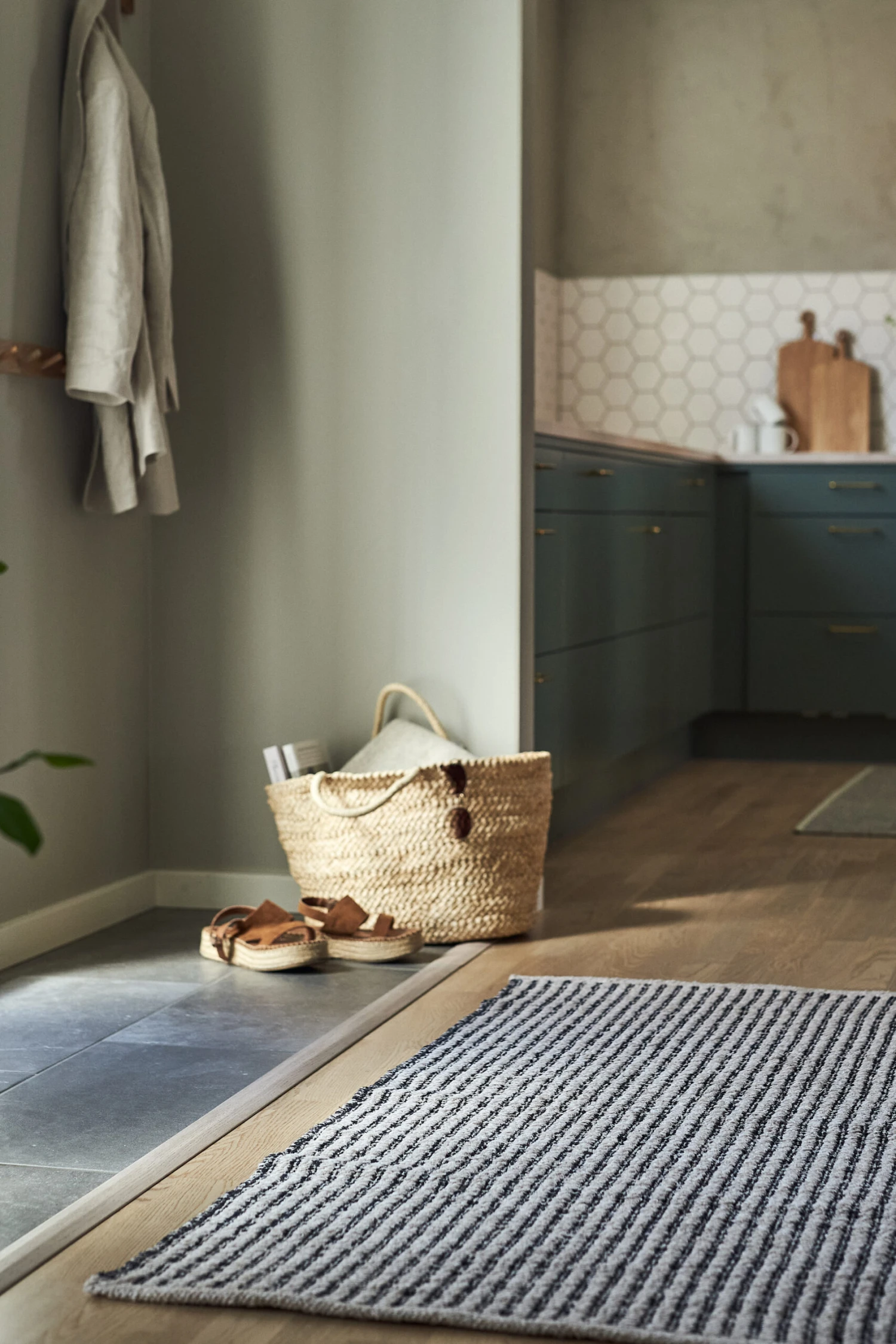 Harvest Vloerkleed Beige-zwart 3 Harvest Vloerkleed Beige-zwart - Afbeelding 3