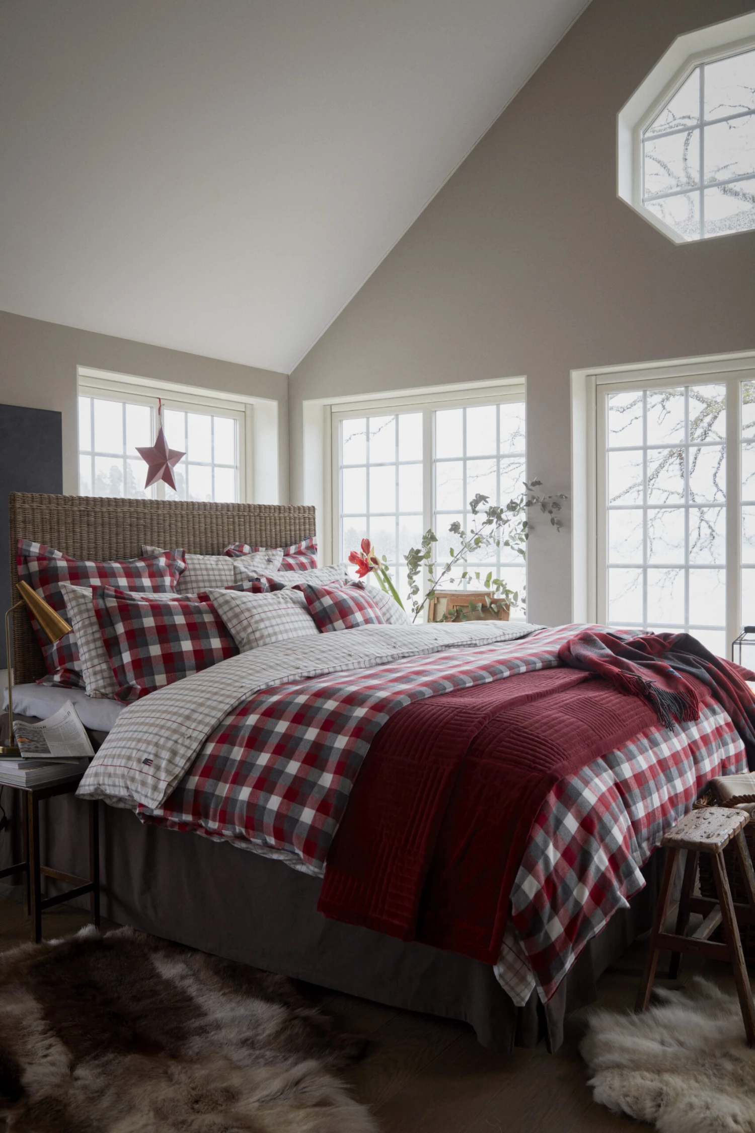 Lexington Quilted Cotton Velvet Star Sprei 240x260 Cm 5 Lexington Quilted Cotton Velvet Star Sprei 240x260 Cm - Afbeelding 5