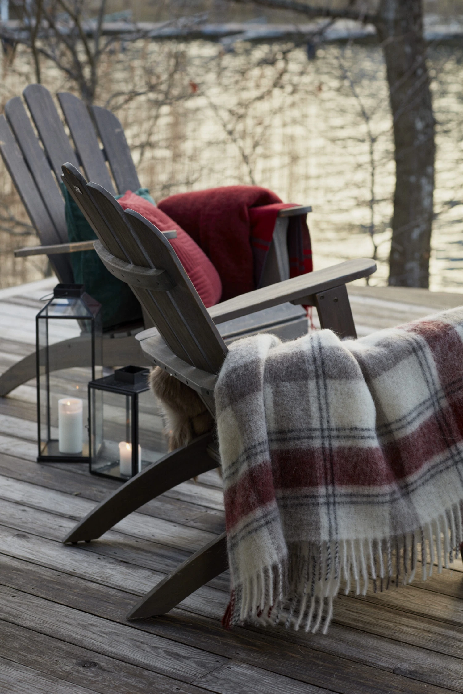 Lexington Checked Mohair Mix Plaid 130x170 Cm 4 Lexington Checked Mohair Mix Plaid 130x170 Cm - Afbeelding 4