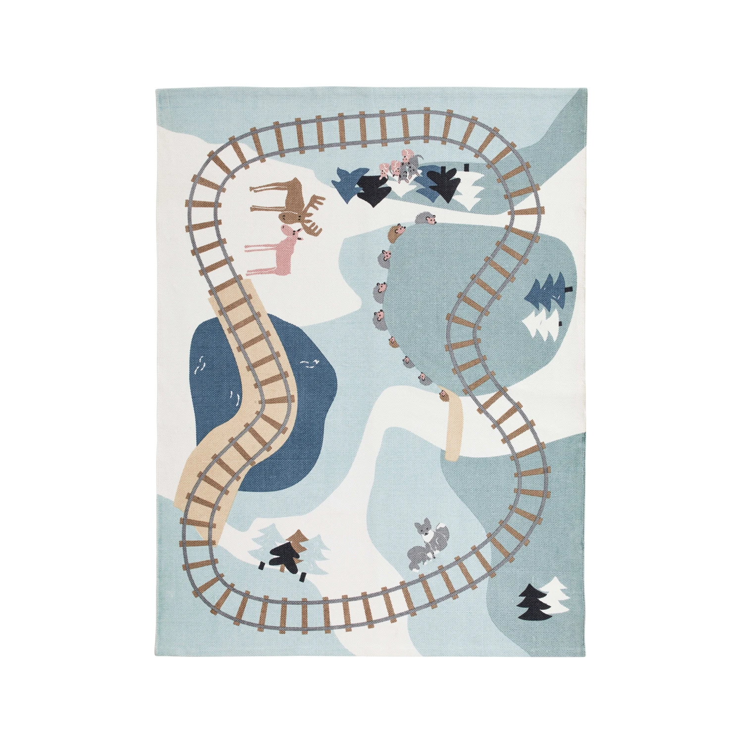 Kid's Concept Edvin Vloerkleed Bos 130x170 Cm