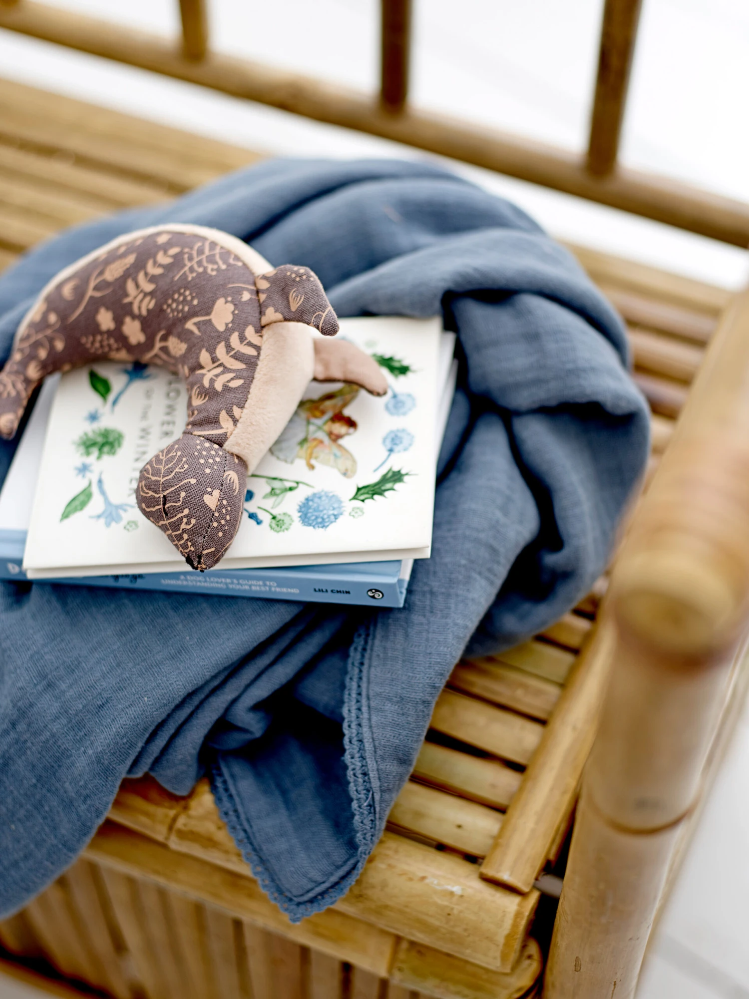 Bloomingville Mousselinedeken 80x100 Cm 5 Bloomingville Mousselinedeken 80x100 Cm - Afbeelding 5