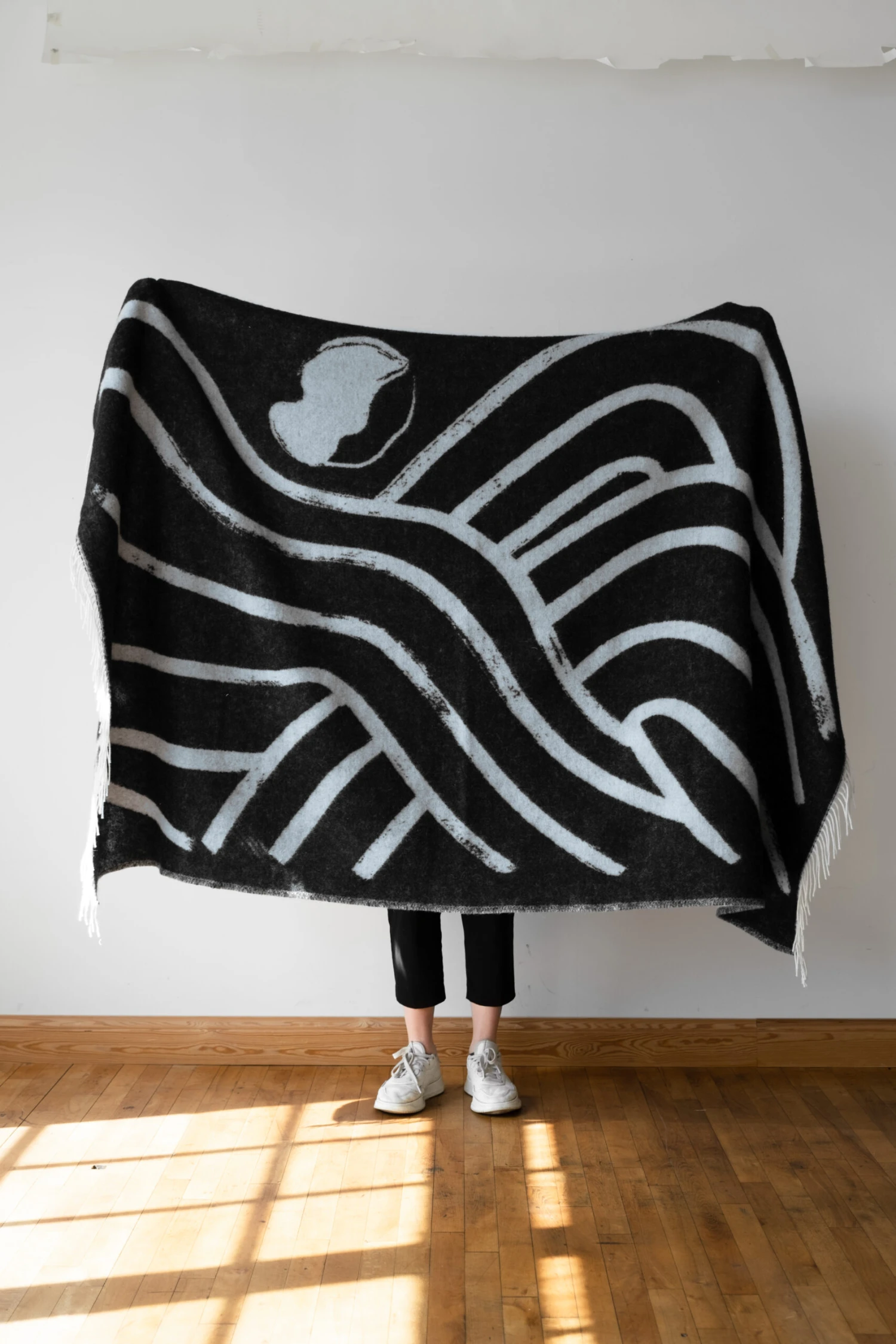 Sofia Lind Wollen Plaid 130x190 Cm 6 Sofia Lind Wollen Plaid 130x190 Cm - Afbeelding 6