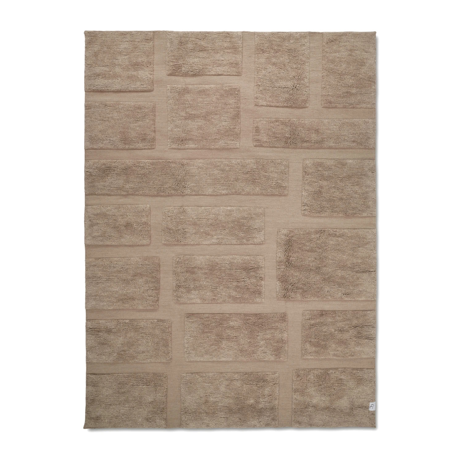 Classic Collection Bricks Wollen Vloerkleed 250x350 Cm 1 Classic Collection Bricks Wollen Vloerkleed 250x350 Cm