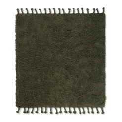 Ferm LIVING Amass Long Pile Vloerkleed 140x140 Cm