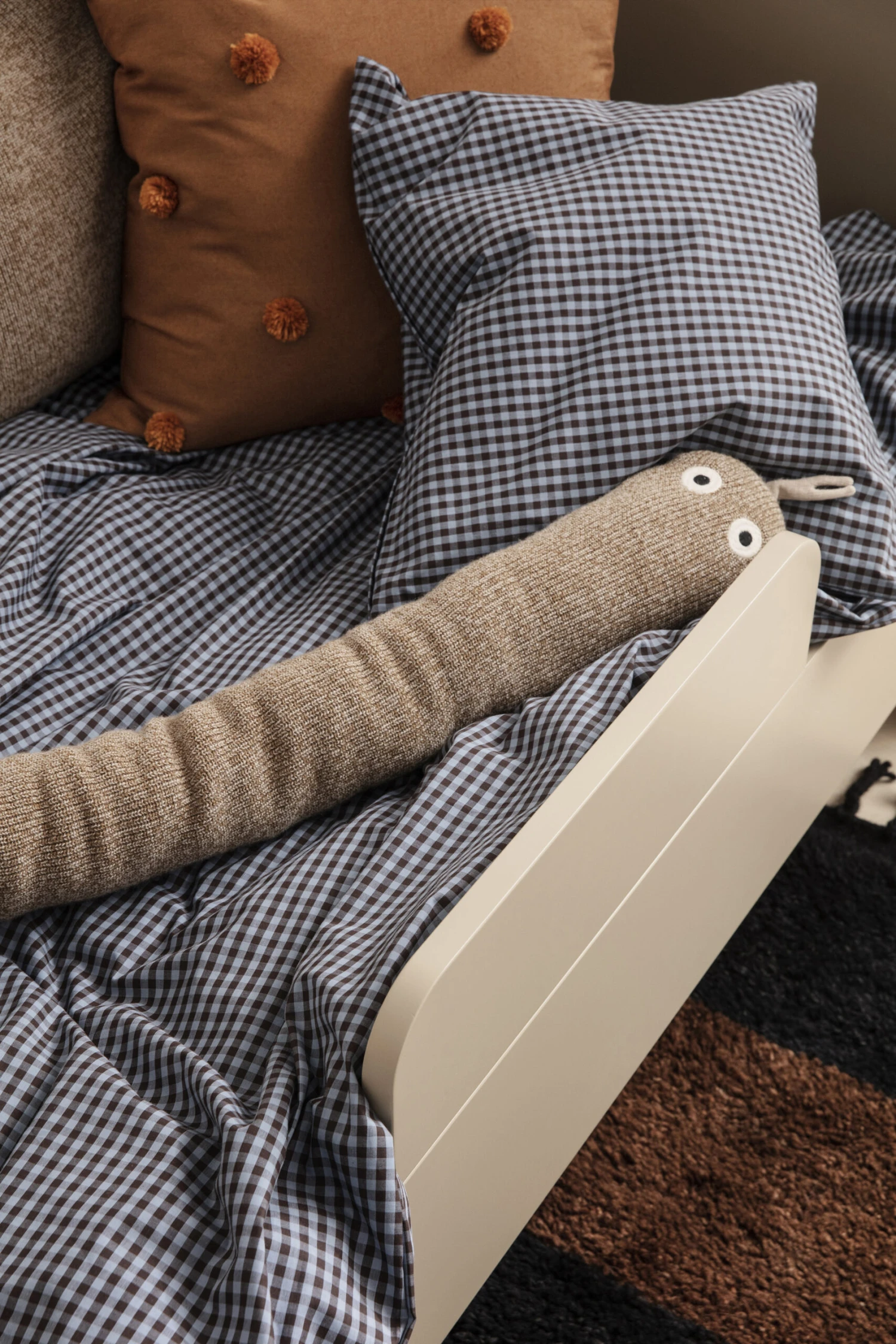 Ferm LIVING Check Beddengoedset Baby 70x100 Cm 2 Ferm LIVING Check Beddengoedset Baby 70x100 Cm - Afbeelding 2